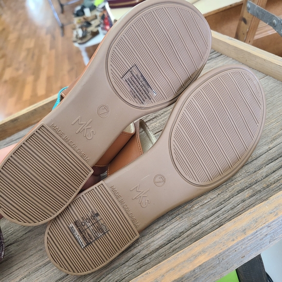 Everglades Strappy Turquoise Sandal Size 7 - Picture 6 of 7